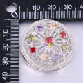 colorful zircon brooch pins 2018 latest valentine gift